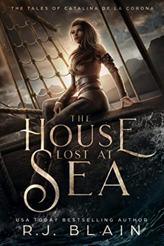 Book cover for "The House Lost at Sea" by RJ Blain