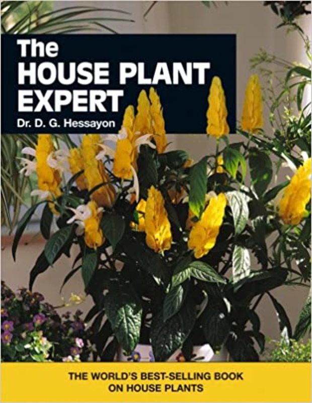 Book cover for "The House Plant Expert" by D.G. Hessayon