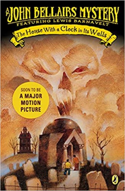Book cover for "The House With a Clock In Its Walls" by John Bellairs