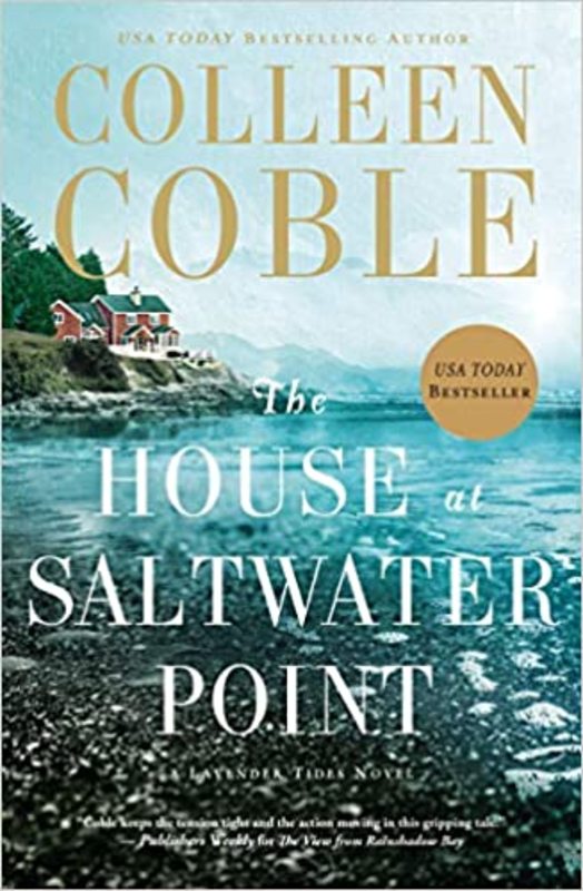 Book cover for "The House at Saltwater Point" by Colleen Coble