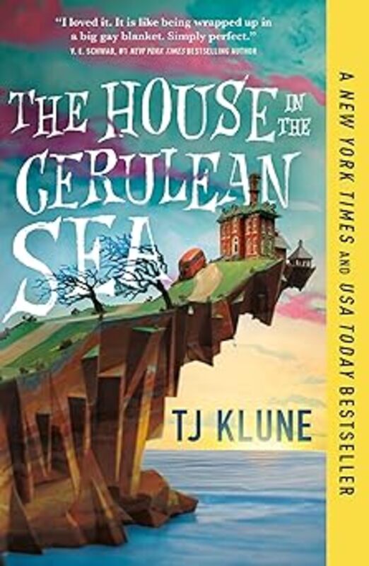 Book cover for "The House in the Cerulean Sea" by TJ Klune