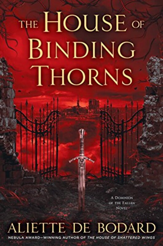Book cover for "The House of Binding Thorns" by Aliette de Bodard