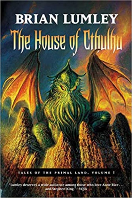 Book cover for "The House of Cthulhu" by Brian Lumley
