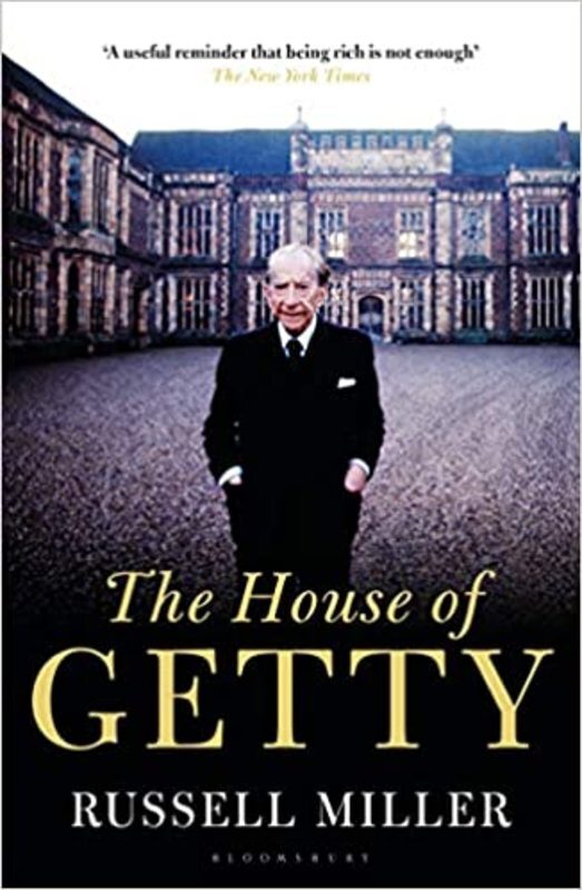Book cover for "The House of Getty" by Russell Miller