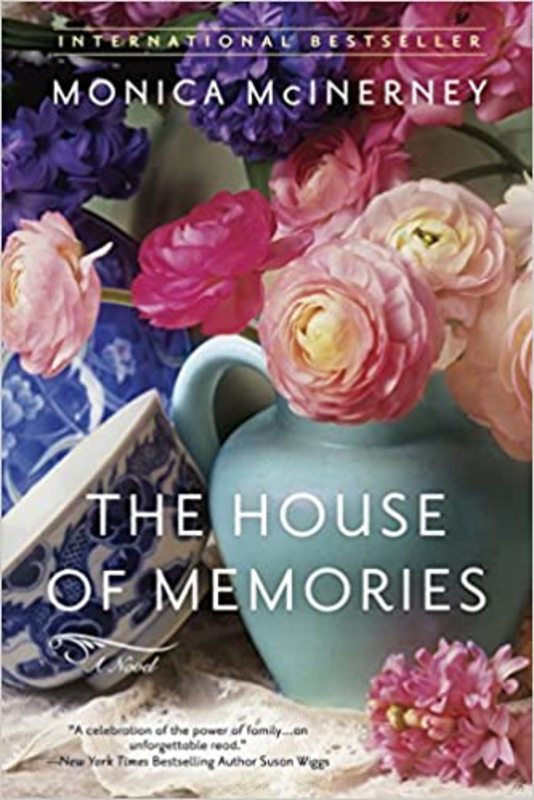 Book cover for "The House of Memories" by Monica McInerney
