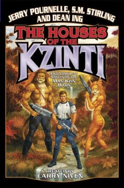 Book cover for "The House of the Kzinti" by Larry Niven