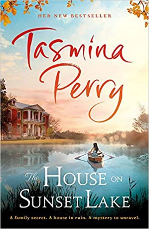 Book cover for "The House on Sunset Lake" by Tasmina Perry