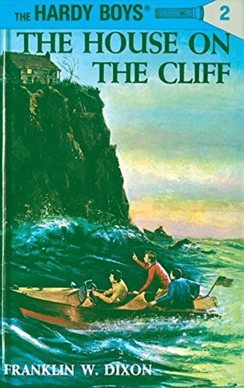 Book cover for "The House on the Cliff" by Franklin W Dixon