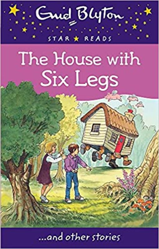 Book cover for "The House with Six Legs" by Enid Blyton