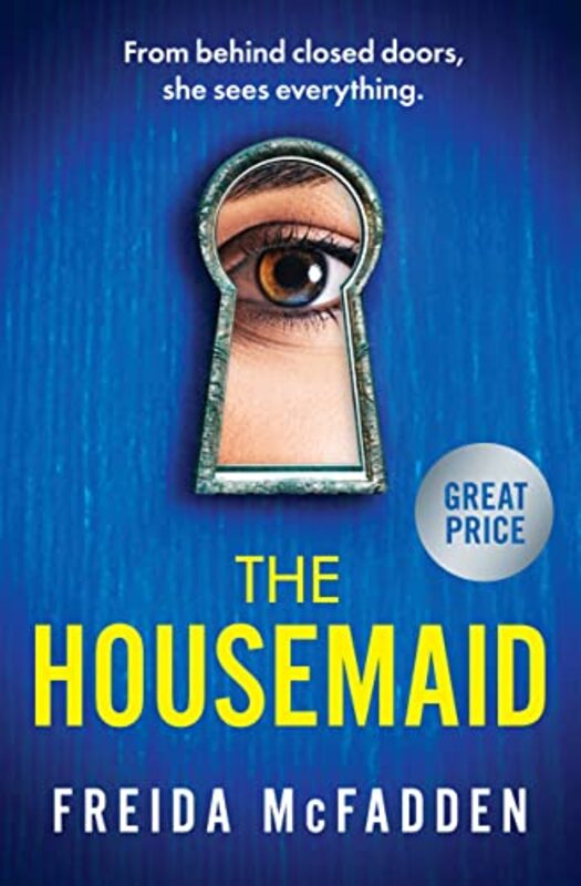 Book cover for "The Housemaid" by Freida McFadden