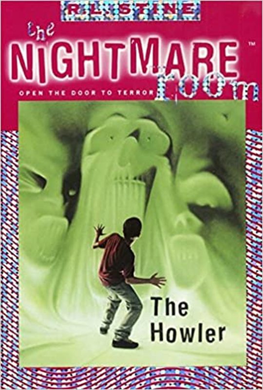 Book cover for "The Howler" by RL Stine