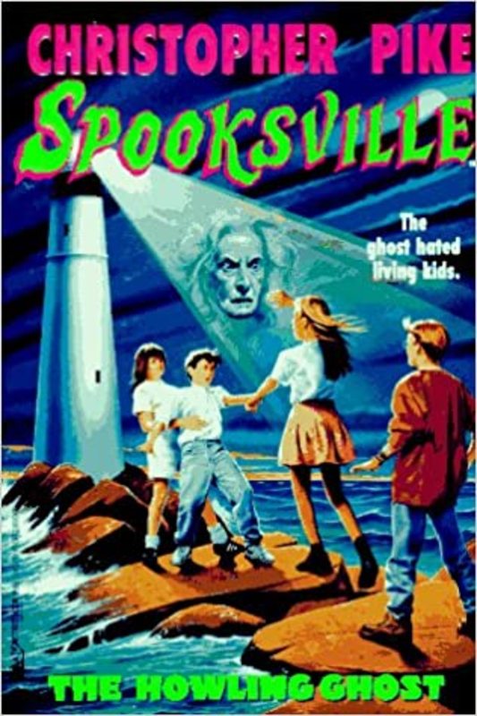 Book cover for "The Howling Ghost" by Christopher Pike