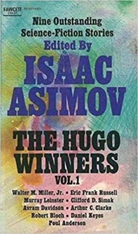Book cover for "The Hugo Winners, Vol. 1" by Isaac Asimov