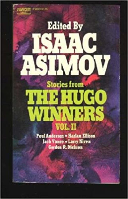 Book cover for "The Hugo Winners, Vol. 2" by Isaac Asimov
