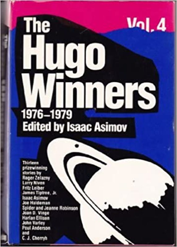 Book cover for "The Hugo Winners, Vol. 4" by Isaac Asimov