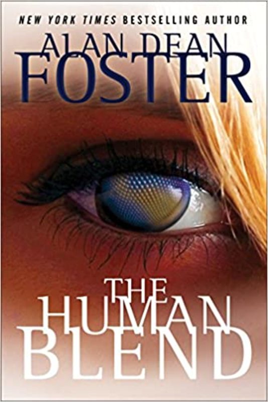 Book cover for "The Human Blend" by Alan Dean Foster