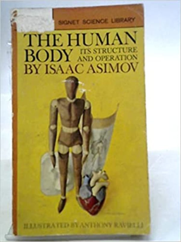 Book cover for "The Human Body" by Isaac Asimov