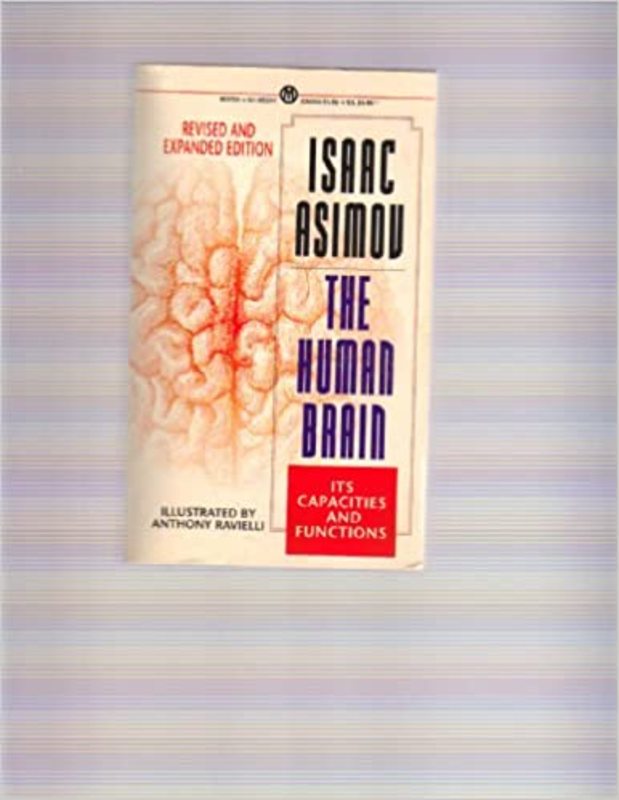 Book cover for "The Human Brain" by Isaac Asimov