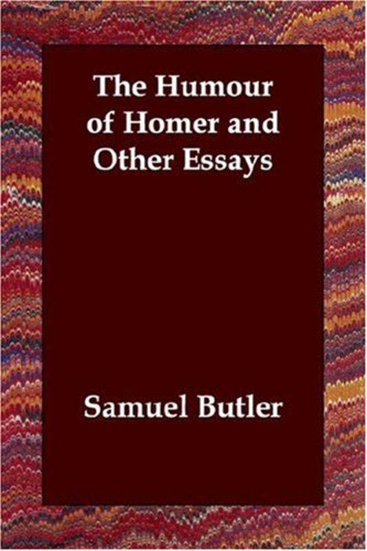 Book cover for "The Humour of Homer and Other Essays" by Samuel Butler