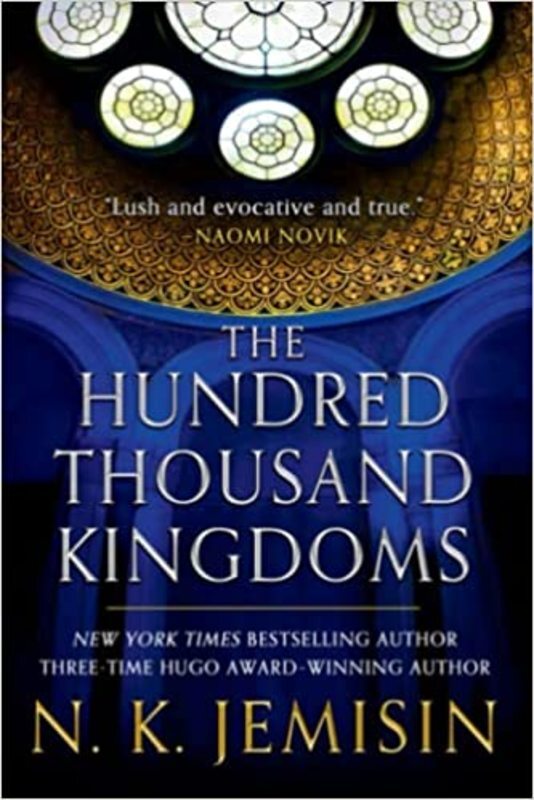 Book cover for "The Hundred Thousand Kingdoms" by N.K. Jemisin
