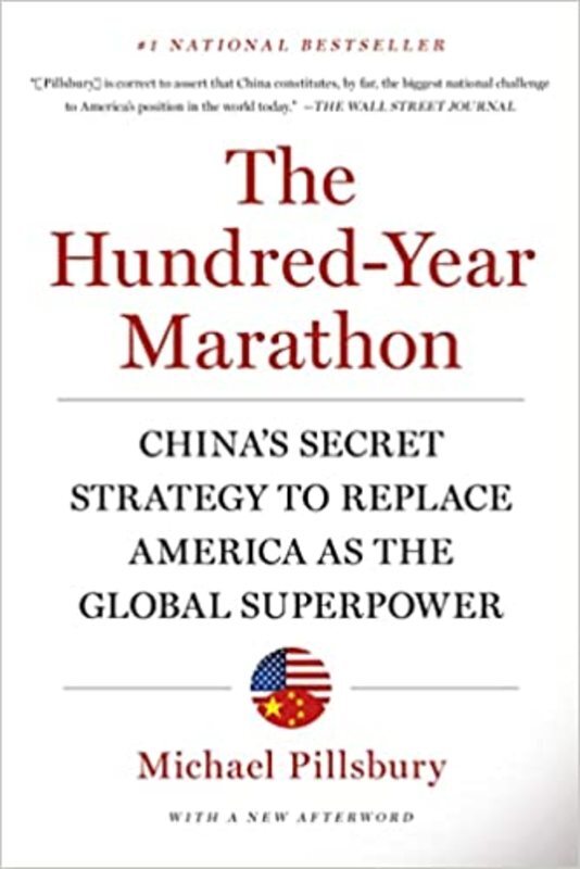 Book cover for "The Hundred-Year Marathon" by Michael Pillsbury