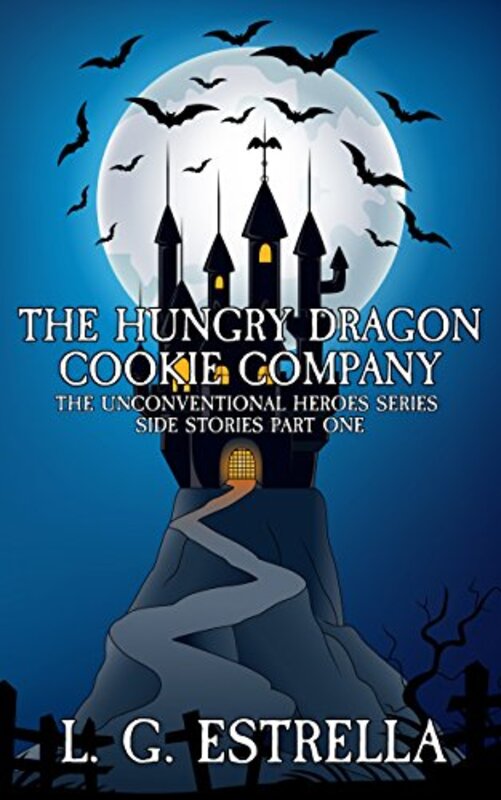 Book cover for "The Hungry Dragon Cookie Company" by LG Estrella