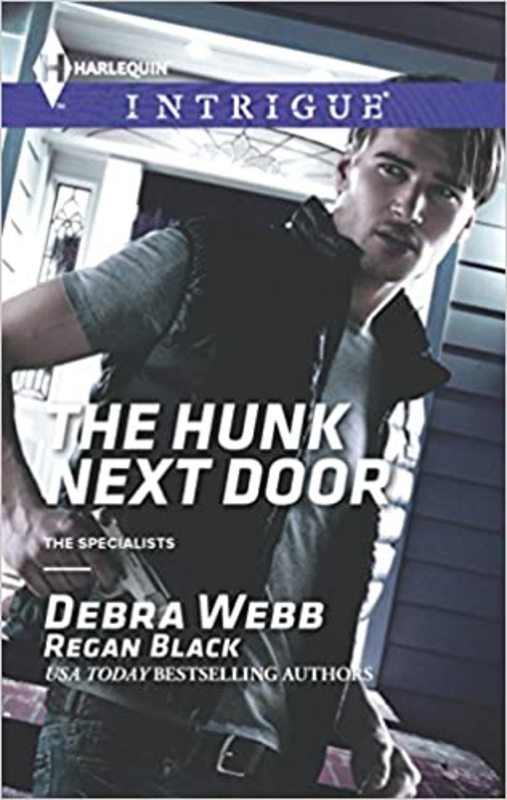Book cover for "The Hunk Next Door" by Debra Webb