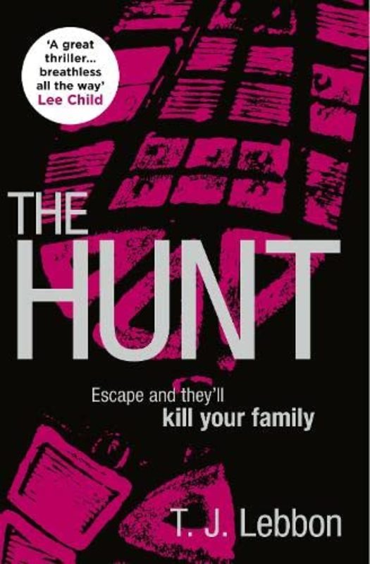 Book cover for "The Hunt" by Tim Lebbon