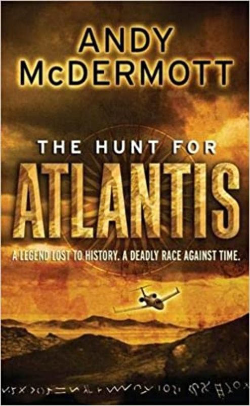 Book cover for "The Hunt for Atlantis" by Andy McDermott