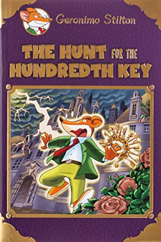 Book cover for "The Hunt for the 100th Key" by Elisabetta Dami
