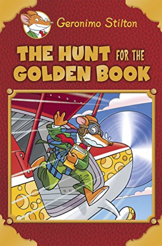 Book cover for "The Hunt for the Golden Book" by Elisabetta Dami