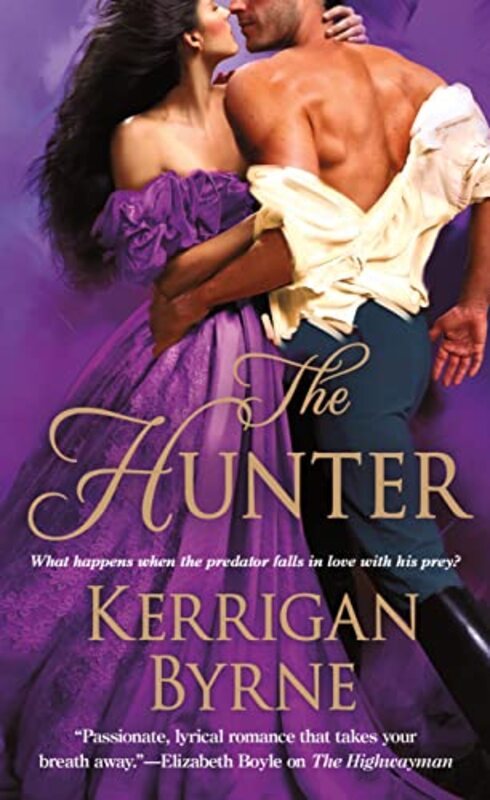Book cover for "The Hunter" by Kerrigan Byrne