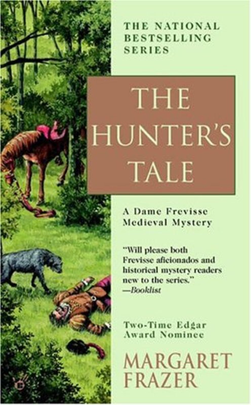 Book cover for "The Hunter's Tale" by Margaret Frazer