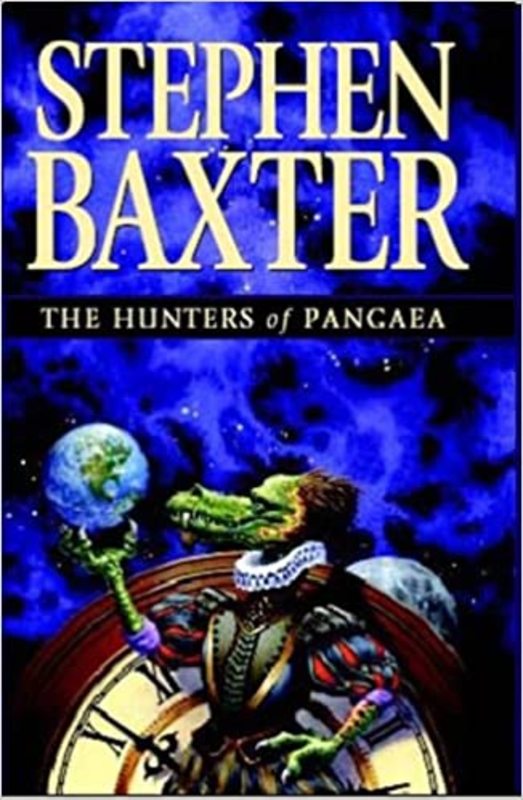 Book cover for "The Hunters of Pangaea" by Stephen Baxter