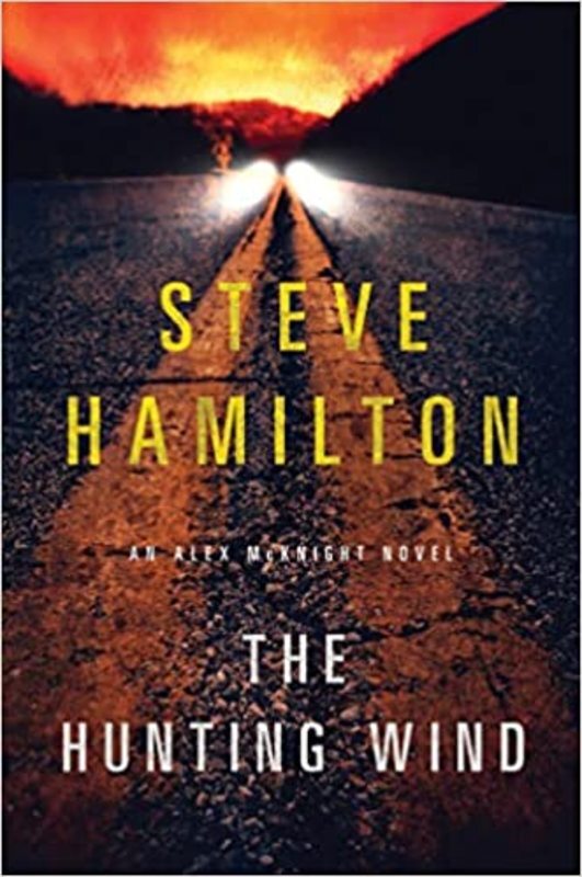 Book cover for "The Hunting Wind" by Steve Hamilton