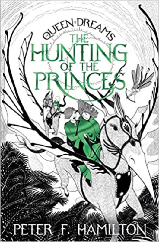 Book cover for "The Hunting of the Princes" by Peter F. Hamilton