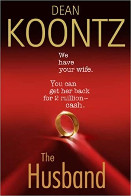 Book cover for "The Husband" by Dean Koontz
