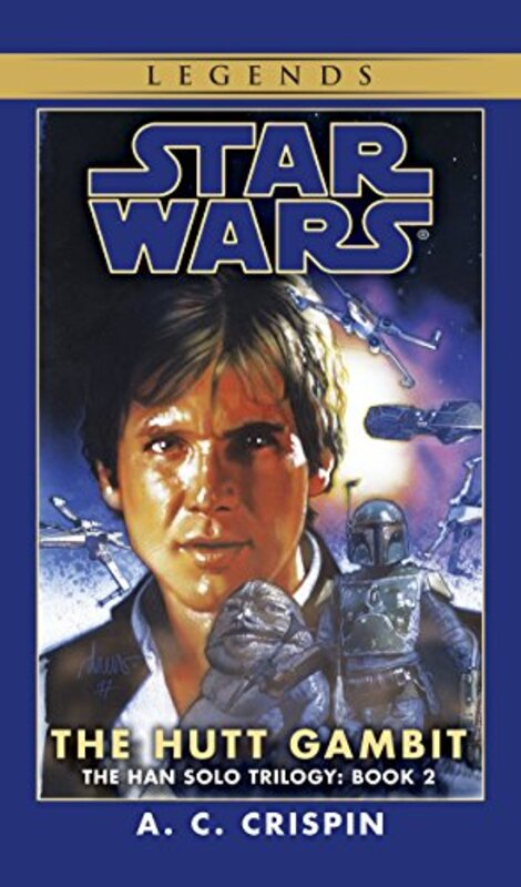 Book cover for "The Hutt Gambit" by AC Crispin