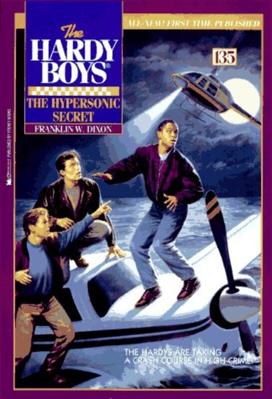 Book cover for "The Hypersonic Secret" by Franklin W Dixon