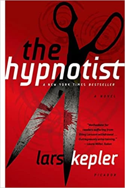 Book cover for "The Hypnotist" by Lars Kepler