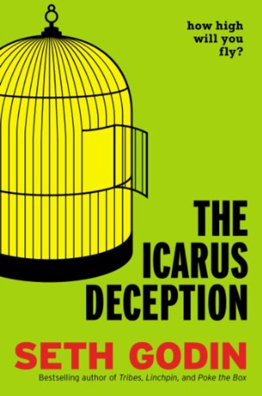 Book cover for "The Icarus Deception"