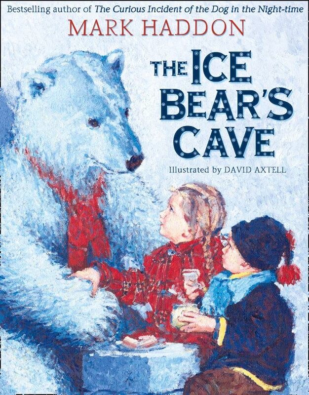 Book cover for "The Ice Bear’s Cave" by Mark Haddon