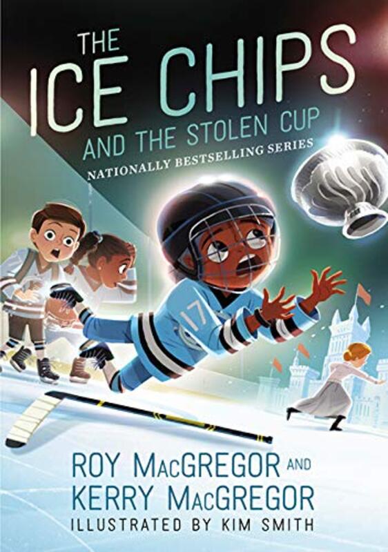 Book cover for "The Ice Chips and the Stolen Cup" by Roy MacGregor