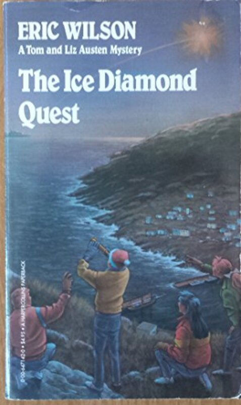 Book cover for "The Ice Diamond Quest" by Eric Hamilton Wilson
