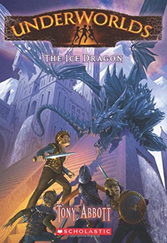 Book cover for "The Ice Dragon" by Tony Abbott