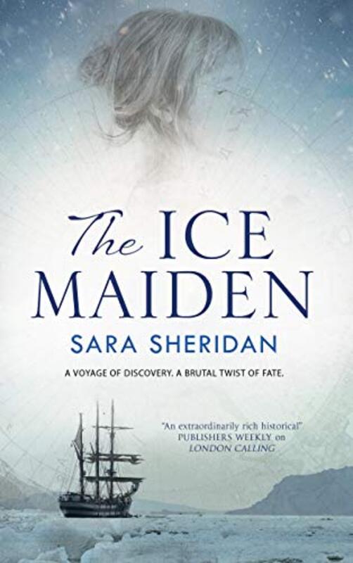 Book cover for "The Ice Maiden" by Sara Sheridan