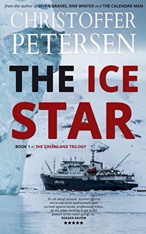Book cover for "The Ice Star" by Christoffer Petersen
