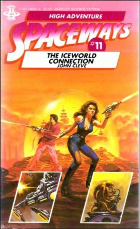 Book cover for "The Iceworld Connection" by Roland J Green