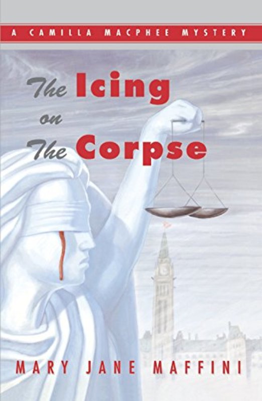 Book cover for "The Icing on the Corpse" by Victoria Abbott