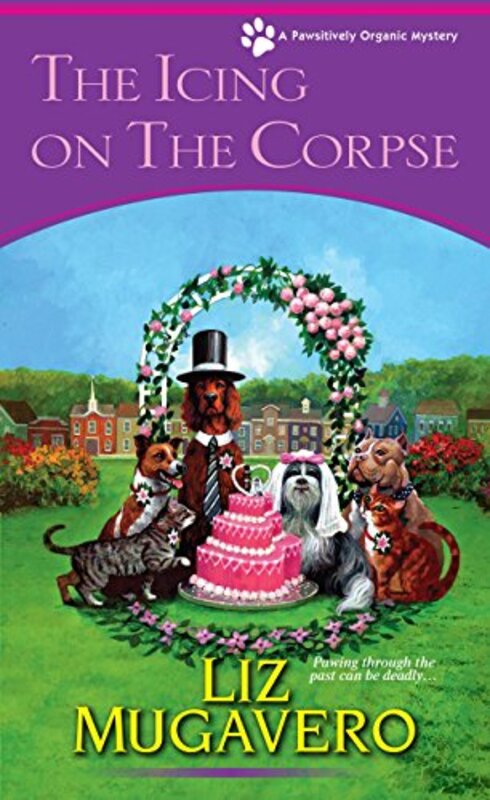 Book cover for "The Icing on the Corpse" by Liz Mugavero